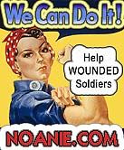 Help United States wounded soldiers now at Noanie.com 